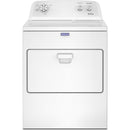  Maytag 7.0 cu. ft. Top Load Gas Dryer with Wrinkle Prevent MGD4005SW IMAGE 1
