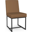  Amisco Darlene 30573 Chair - Black Coral/Spicy IMAGE 1