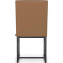  Amisco Darlene 30573 Chair - Black Coral/Spicy IMAGE 5