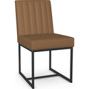  Amisco Darcy 30574 Chair - Black Coral/Spicy IMAGE 1