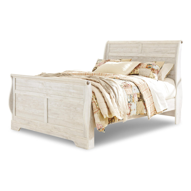  Signature Design by Ashley Willowton B267B29 Queen Sleigh Bed IMAGE 1