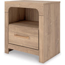  Signature Design by Ashley Kinlanni PCB1360-91 One Drawer Night Stand IMAGE 4
