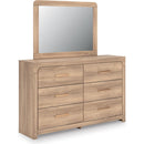  Signature Design by Ashley Kinlanni PCB1360B1 Dresser and Mirror IMAGE 1