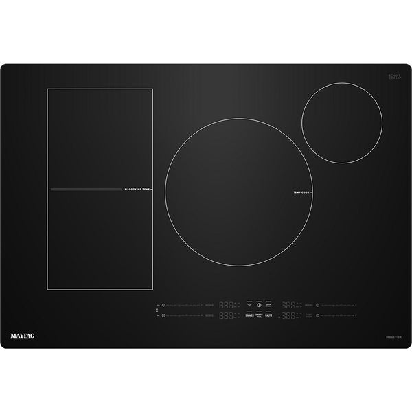 Maytag 30-inch Built-in Induction Cooktop with Power Boost MCIT8030SB IMAGE 1