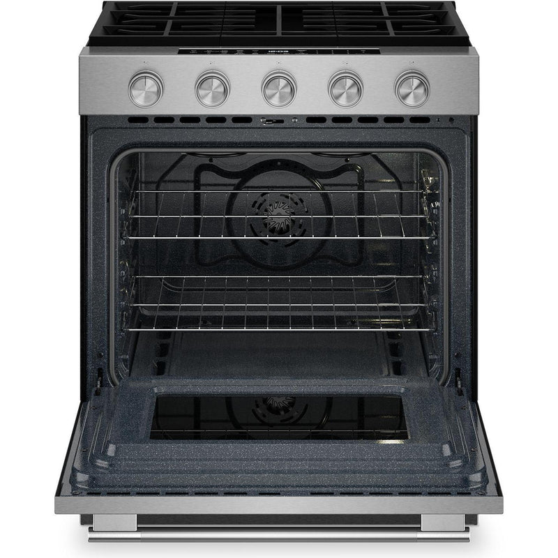 KitchenAid 30-inch Smart Slide-in Gas Range with Convection Cooking Modes KSGS330SPS IMAGE 8