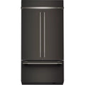 KitchenAid 42-inch, 24.2 cu. ft. Built-in French 3-Door Refrigerator KBFN542SBE IMAGE 1