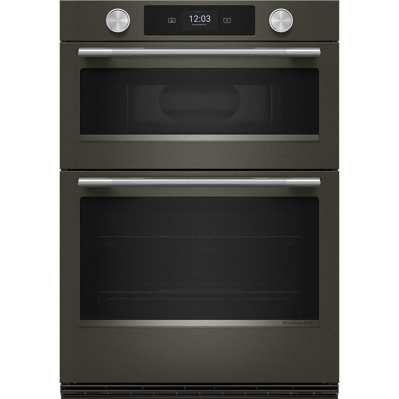 KitchenAid 30-inch Built-in Combination Wall Oven with Microwave Oven with Convection Technology KOEC730SBE IMAGE 1