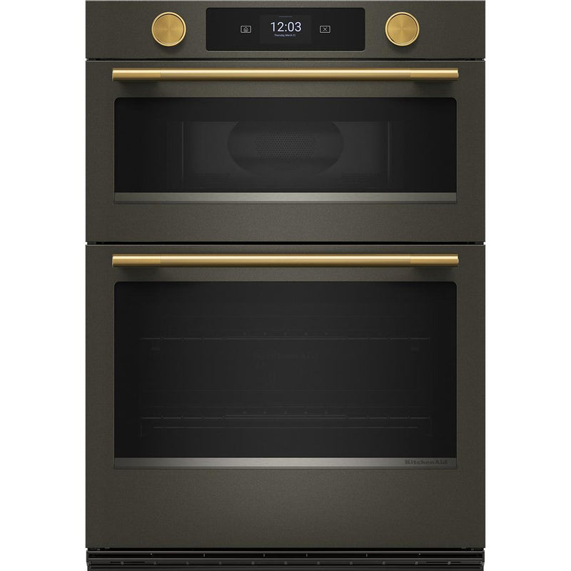 KitchenAid 30-inch Built-in Combination Wall Oven with Microwave Oven with Convection Technology KOEC730SBE IMAGE 5