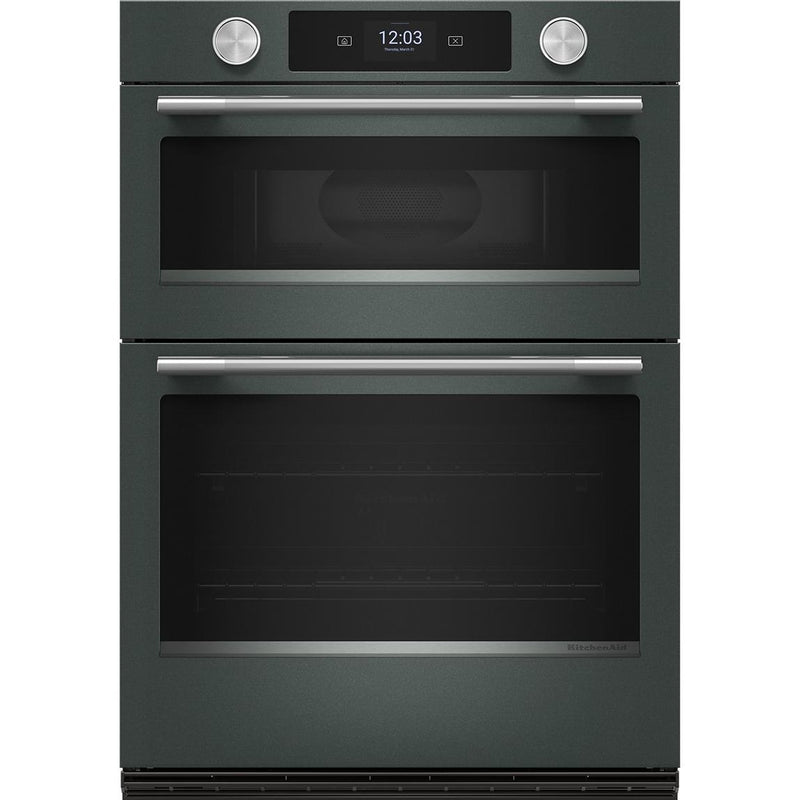 KitchenAid 30-inch Built-in Combination Wall Oven with Microwave Oven with Convection Technology KOEC730SJP IMAGE 6