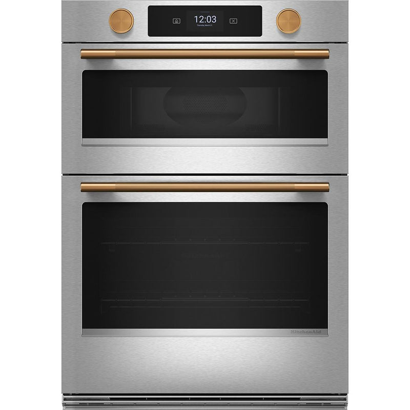 KitchenAid 30-inch Built-in Combination Wall Oven with Microwave Oven with Convection Technology KOEC730SPS IMAGE 4