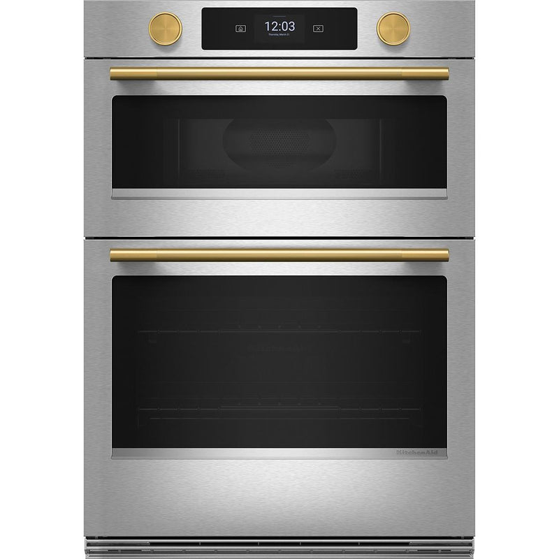 KitchenAid 30-inch Built-in Combination Wall Oven with Microwave Oven with Convection Technology KOEC730SPS IMAGE 5