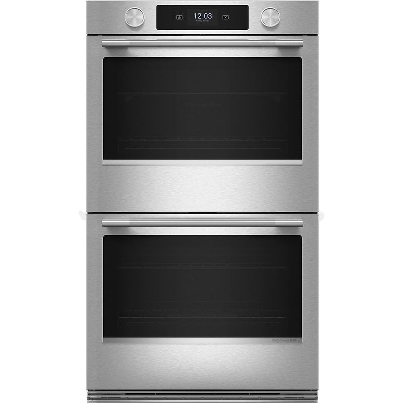 KitchenAid 27-inch Built-in Double Wall Oven with Convection Technology KOED727SPS IMAGE 1