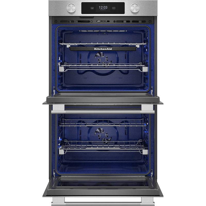 KitchenAid 27-inch Built-in Double Wall Oven with Convection Technology KOED727SPS IMAGE 2