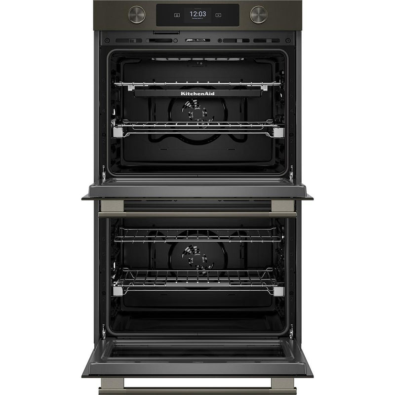 KitchenAid 30-inch Built-in Double Wall Oven with Convection Technology KOED730SBE IMAGE 2