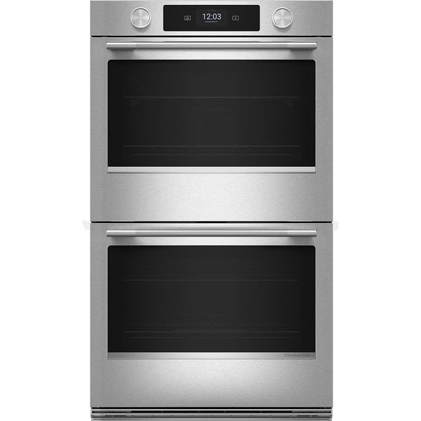 KitchenAid 30-inch Built-in Double Wall Oven with Convection Technology KOED730SPS IMAGE 1