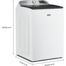  Maytag 6.0 cu. ft. Top Loading Washer with Pet Pro Option MTW7205RW IMAGE 7