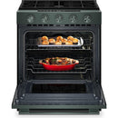  KitchenAid 30-inch Smart Slide-in Gas Range with Convection Cooking Modes and 2-in-1 Burner KSGS530SJP IMAGE 2