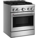  KitchenAid 30-inch Slide-in Gas Range with 4 Burners KFGS930SSS IMAGE 5