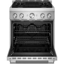  KitchenAid 30-inch Slide-in Gas Range with 4 Burners KFGS930SSS IMAGE 6