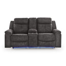  Benchcraft Brysonview 6360594 Double Reclining Loveseat with Console IMAGE 4