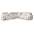  Signature Design by Ashley ModMax II 65907S36 6 pc Reclining Sectional with Console IMAGE 1