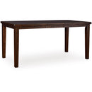  Signature Design by Ashley Haddigan D596-32 Dining Room Counter Butterfly Extension Table IMAGE 1