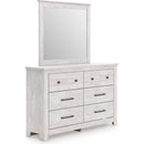  Signature Design by Ashley Makidern PCB1171B1 Dresser and Mirror IMAGE 1