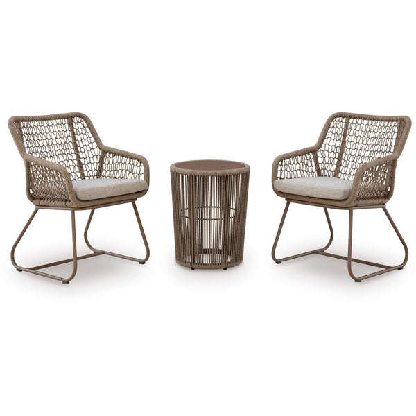  Signature Design by Ashley Majors Beach PCP321-050 Chairs with Cushion/Table Set IMAGE 1