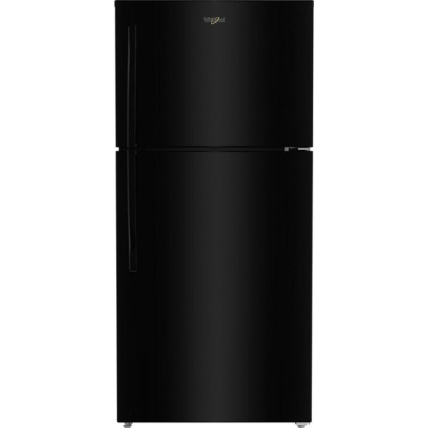  Whirlpool 29.5-inch Wide Top Freezer Refrigerator with Total Coverage Cooling WRTX7419SB IMAGE 1