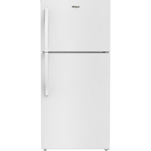  Whirlpool 29.5-inch Wide Top Freezer Refrigerator with Total Coverage Cooling WRTX7419SW IMAGE 1