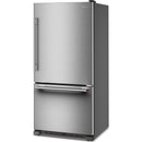  KitchenAid 33-inch, 22.1 cu. ft. Freestanding Bottom Freezer Refrigerator with Full-Width Pantry Drawer KRBR133SPS IMAGE 5