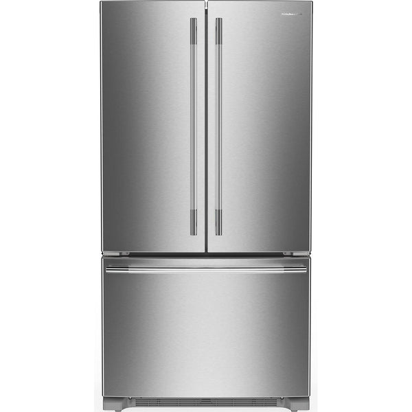  KitchenAid 36-inch, French 3-Door Refrigerator KRFF136SPS IMAGE 1