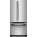  KitchenAid 33-inch, 22 cu. ft. French 3-Door Refrigerator KRFF333SPS IMAGE 1