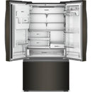  Whirlpool 36-inch, 22 cu. ft. French 3-Door Refrigerator with Water and Ice Dispensing System WRFC7036RV IMAGE 2