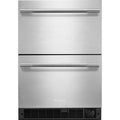  KitchenAid 24-inch Double Drawer Refrigerator KUCT524SSB IMAGE 1