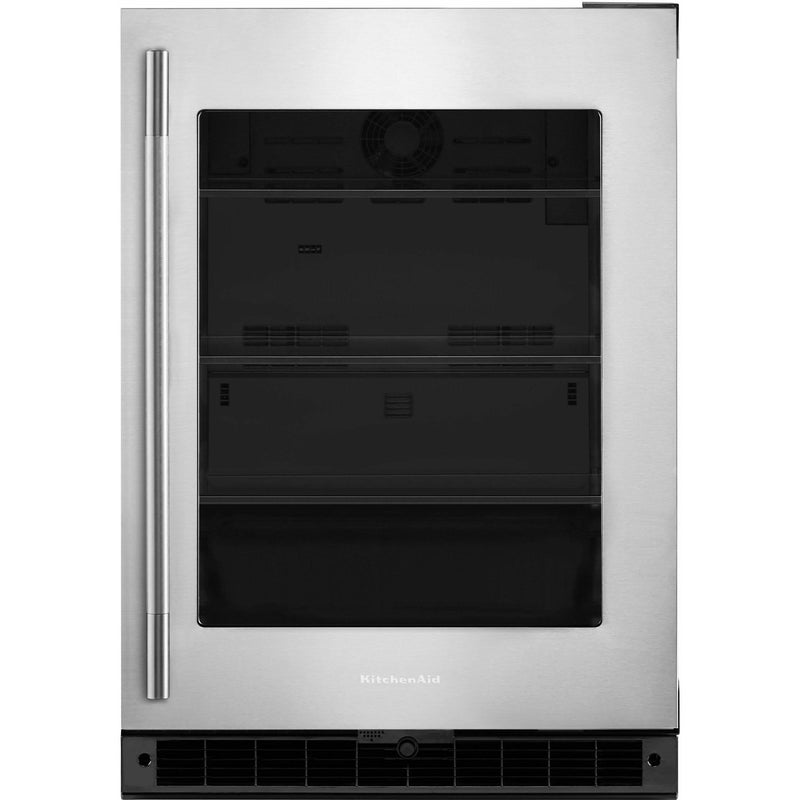  KitchenAid 24-inch, 5.2 cu. ft. Undercounter Refrigerator KURR324SSB IMAGE 1