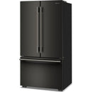  KitchenAid 36-inch, 24.8 cu. ft. Counter-Depth French 3-Door Refrigerator with Internal Water Dispenser KRFC336SBE IMAGE 3