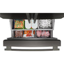  KitchenAid 36-inch, 24.8 cu. ft. Counter-Depth French 3-Door Refrigerator with Internal Water Dispenser KRFC336SBE IMAGE 8