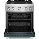  KitchenAid 30-inch Freestanding Commercial-Style Dual-Fuel Range KFDS930SAG IMAGE 2