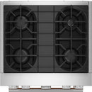  KitchenAid 30-inch Freestanding Commercial-Style Dual-Fuel Range KFDS930SAG IMAGE 3