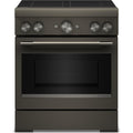  KitchenAid 30-inch Freestanding Induction Range with 4 Elements KFIS930SBE IMAGE 1