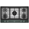  KitchenAid 36-inch Built-in Gas Cooktop with 5 Burners KCGK536SJP IMAGE 1