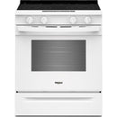  Whirlpool 30-inch Slide-in Electric Range with Wi-Fi YWSES3330TW IMAGE 1