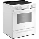  Whirlpool 30-inch Slide-in Electric Range with Wi-Fi YWSES3330TW IMAGE 4