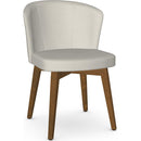  Amisco Beatrice 31236 Dining Chair - Tiramisu/Sleet IMAGE 1