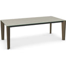  Amisco Fabiola 50677|90293 Dining Table - Black Coral/Verduzzu/Travertino IMAGE 1