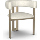  Amisco Clarissa 30369 Armchair - Champagne/Whisper IMAGE 1