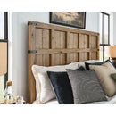  Benchcraft Ridgester B858B7 California King Panel Bed IMAGE 5