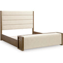  Benchcraft Marxmore B863B2 Queen Upholstered Storage Bed IMAGE 4