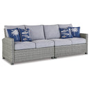  Signature Design by Ashley Naples Beach P439-854 RAF/LAF Loveseat with Cushion IMAGE 1